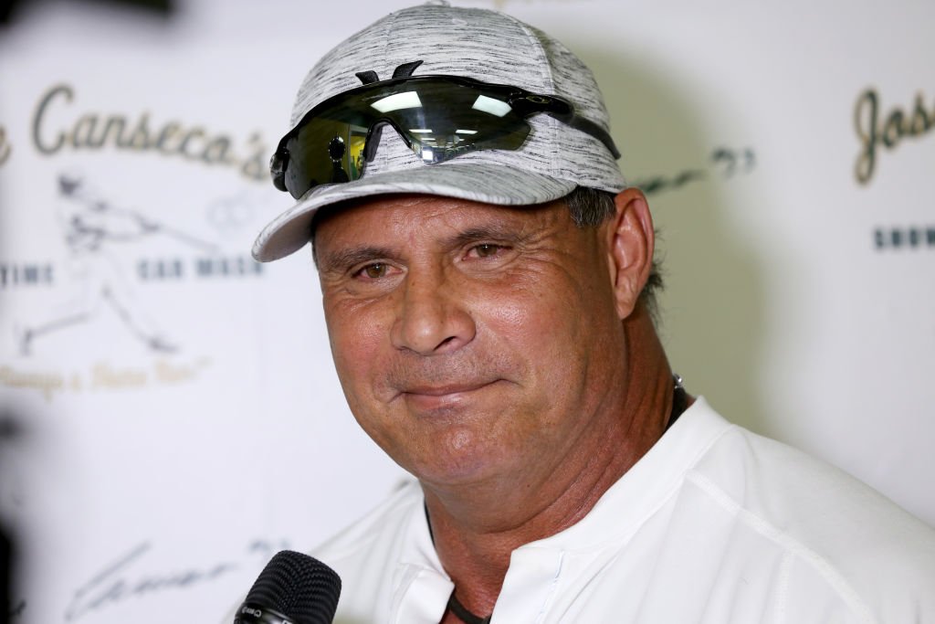 Jose Canseco at the grand opening of Jose Canseco's Showtime Car Wash on October 26, 2019 | Photo: Getty Images