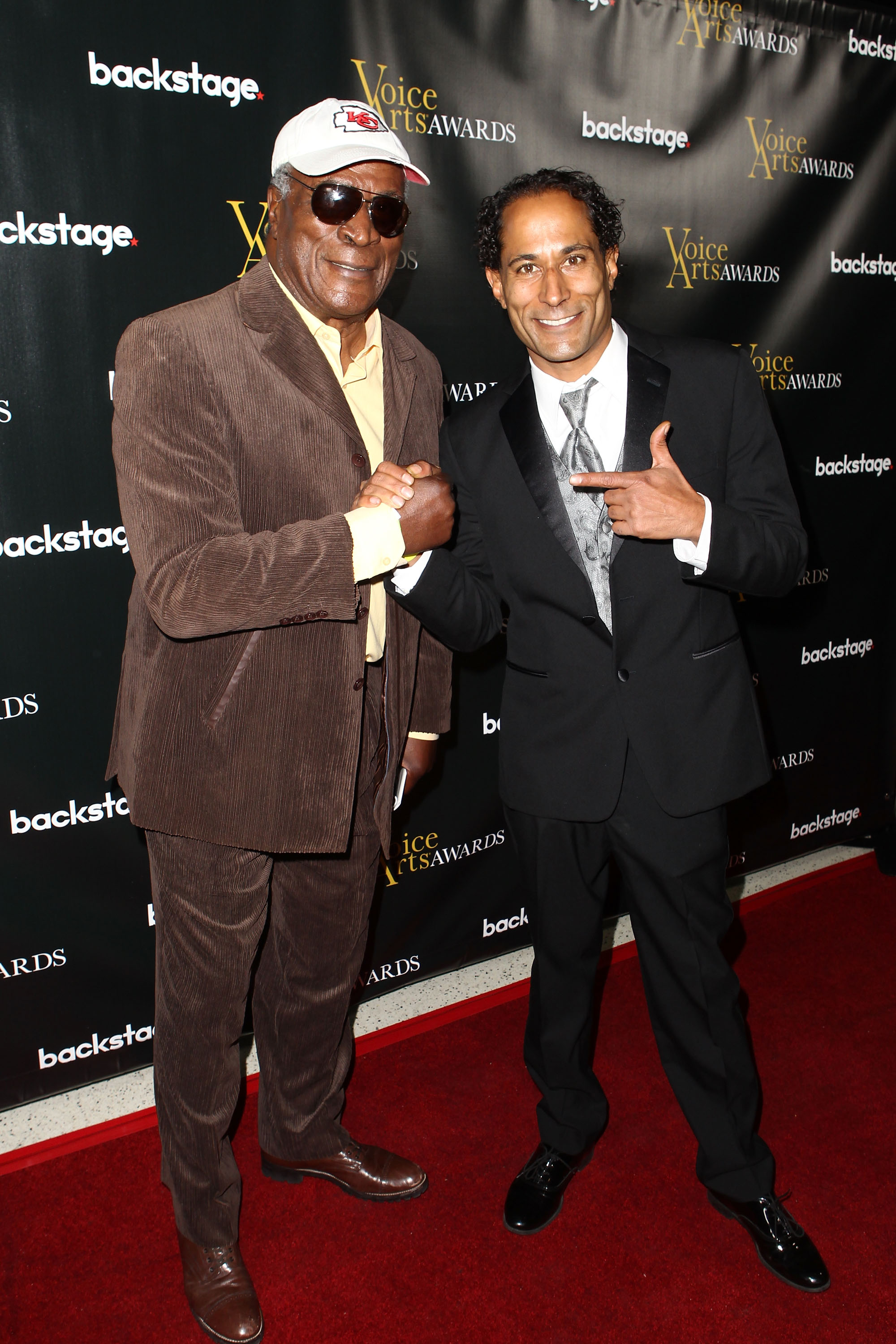 John Amos and director K.C. Amos at the 2015 Voice Arts Awards at Pacific Design Center on November 15, 2015 in West Hollywood, California | Source: Getty Images