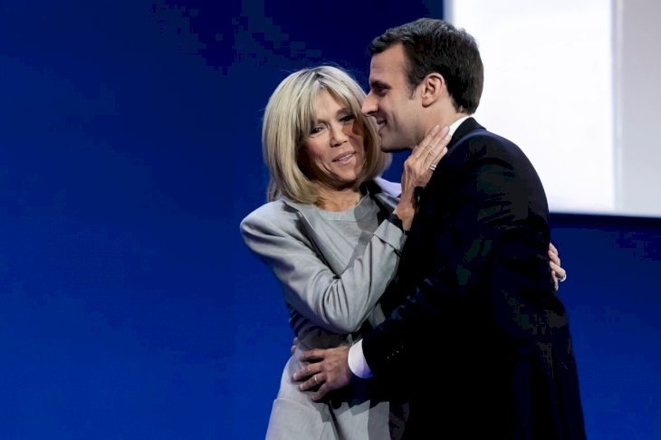 Brigitte et Emmanuel Macron. | Photo :  GettyImage