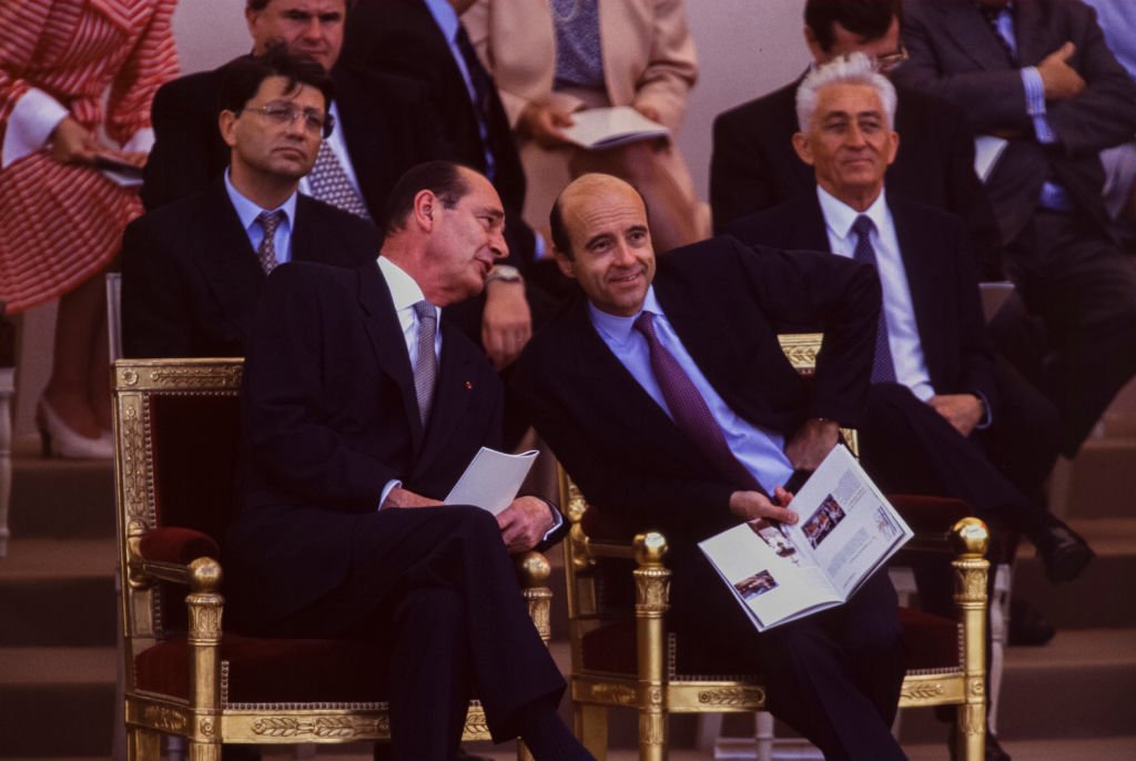 Alain Juppé et Jacques Chirac | Photo : Getty Images Alain Juppé et Jacques Chirac | Photo : Getty Images