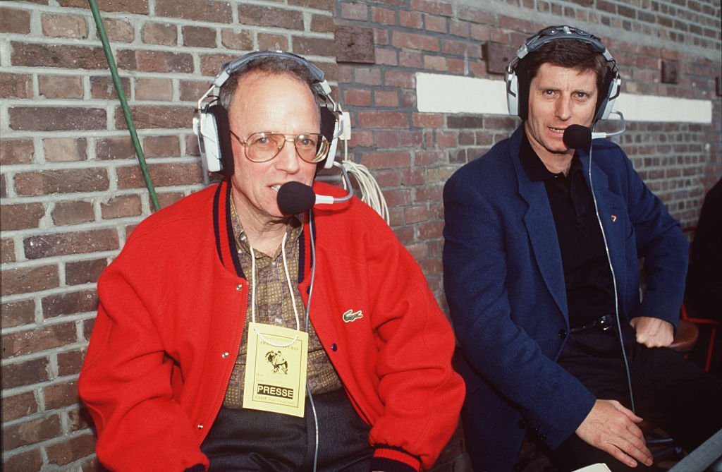 Thierry Roland et Jean-Michel Larqué | Photo : Getty Images Thierry Roland et Jean-Michel Larqué | Photo : Getty Images