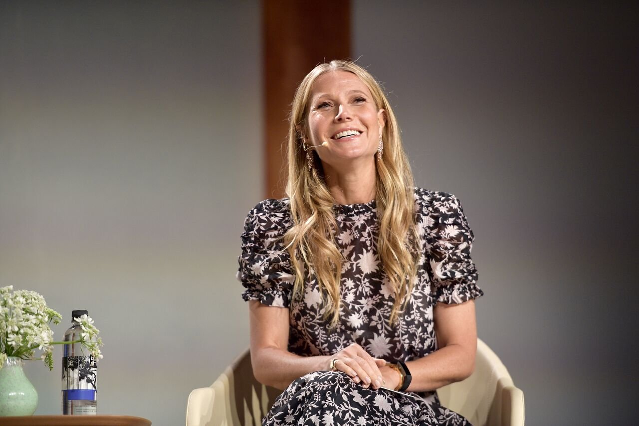 Gwyneth Paltrow speaks onstage at the In goop Health Summit at 3Labs. | Source: Getty Images