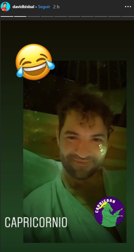 Bisbal dice a sus seguidores lo que le deparan los astros. | Foto: instagramstories/davidbisbal/ Bisbal dice a sus seguidores lo que le deparan los astros. | Foto: instagramstories/davidbisbal/