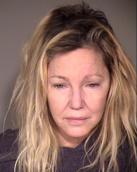 Heather Locklear in a police booking photo after her arrest in Ventura, California | Photo: Getty Images