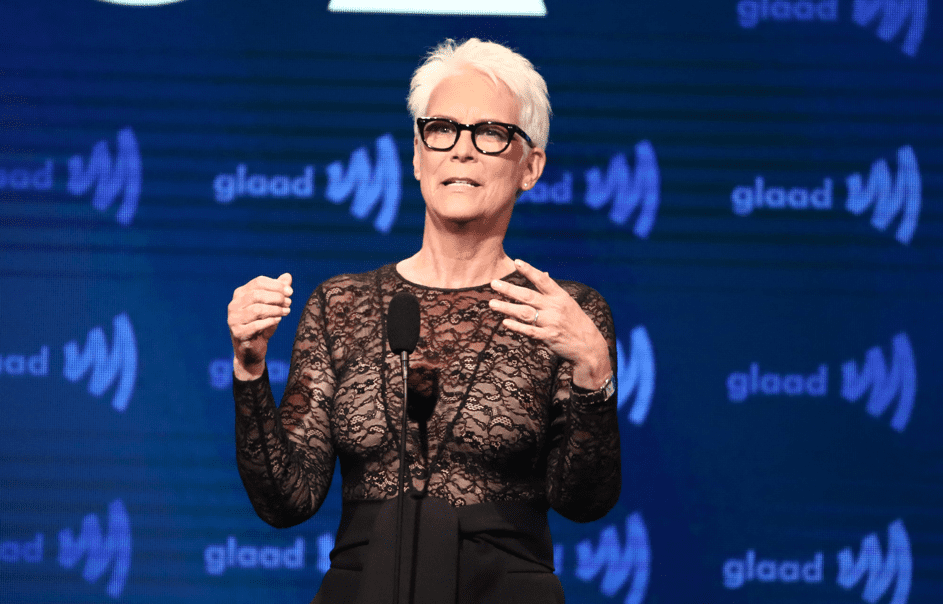 Jamie Lee Curtis spricht auf der Bühne während der 30. jährlichen GLAAD Media Awards Los Angeles im The Beverly Hilton Hotel am 28. März 2019. | Quelle: Getty Images