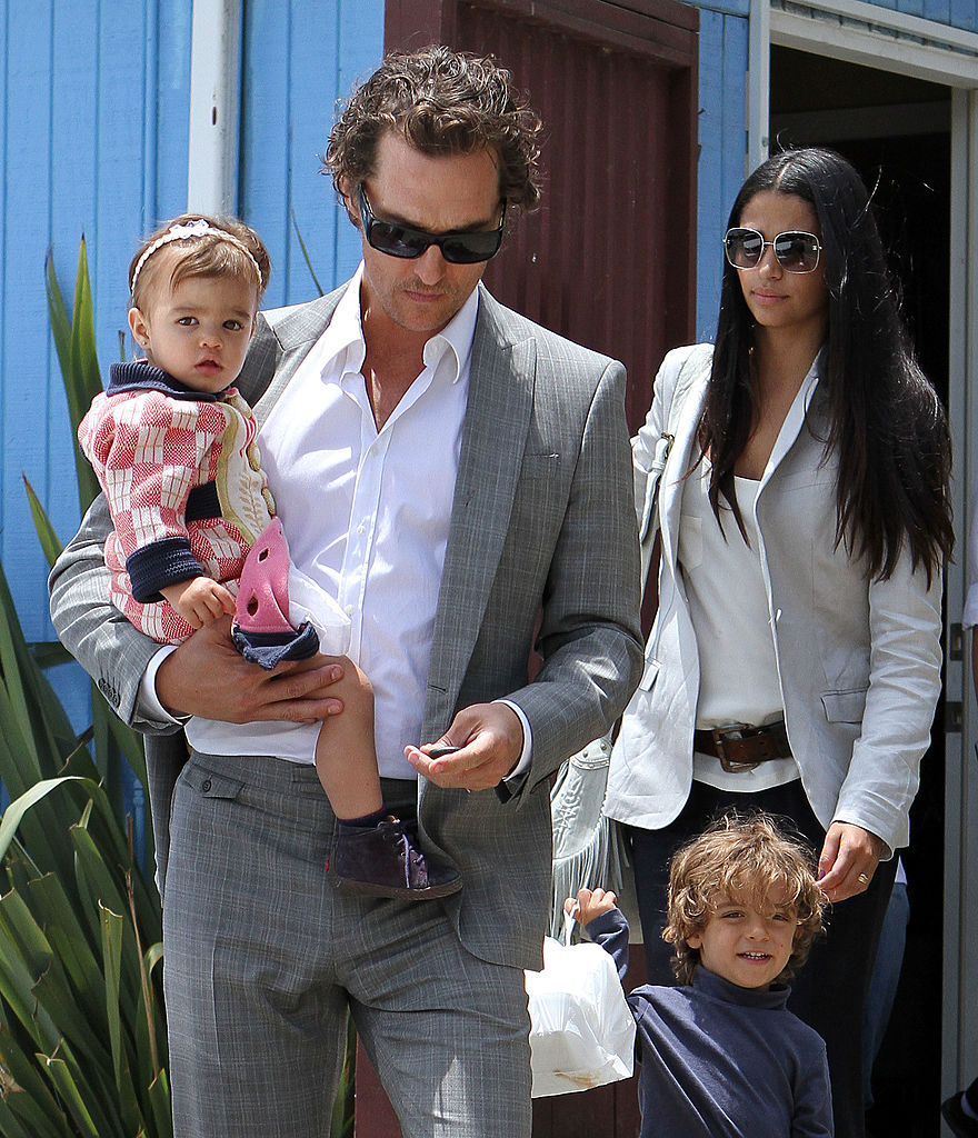 Vida Alves McConaughey, Matthew McConaughey, Levi Alves McConaughey and Camila Alves on June 5, 2011 in Los Angeles, California | Source: Getty Images