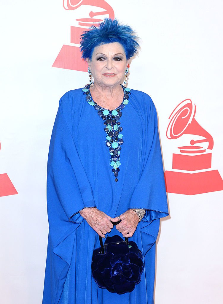 Lucía Bosé en la entrega de los Grammy.| Imagen tomada de: Getty Images