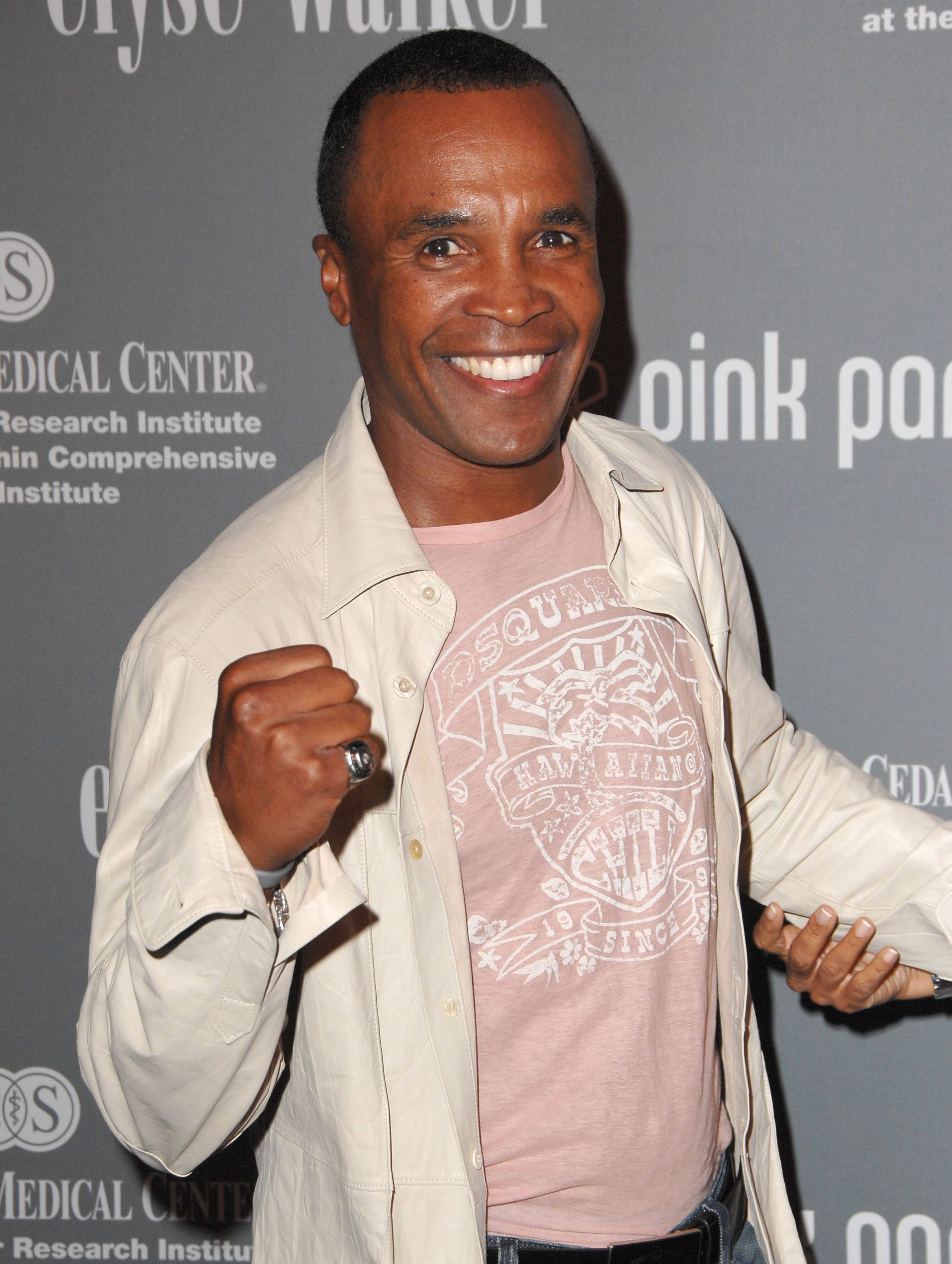 Sugar Ray Leonard at the fourth annual Pink Party on September 13, 2008 | Photo: Getty Images