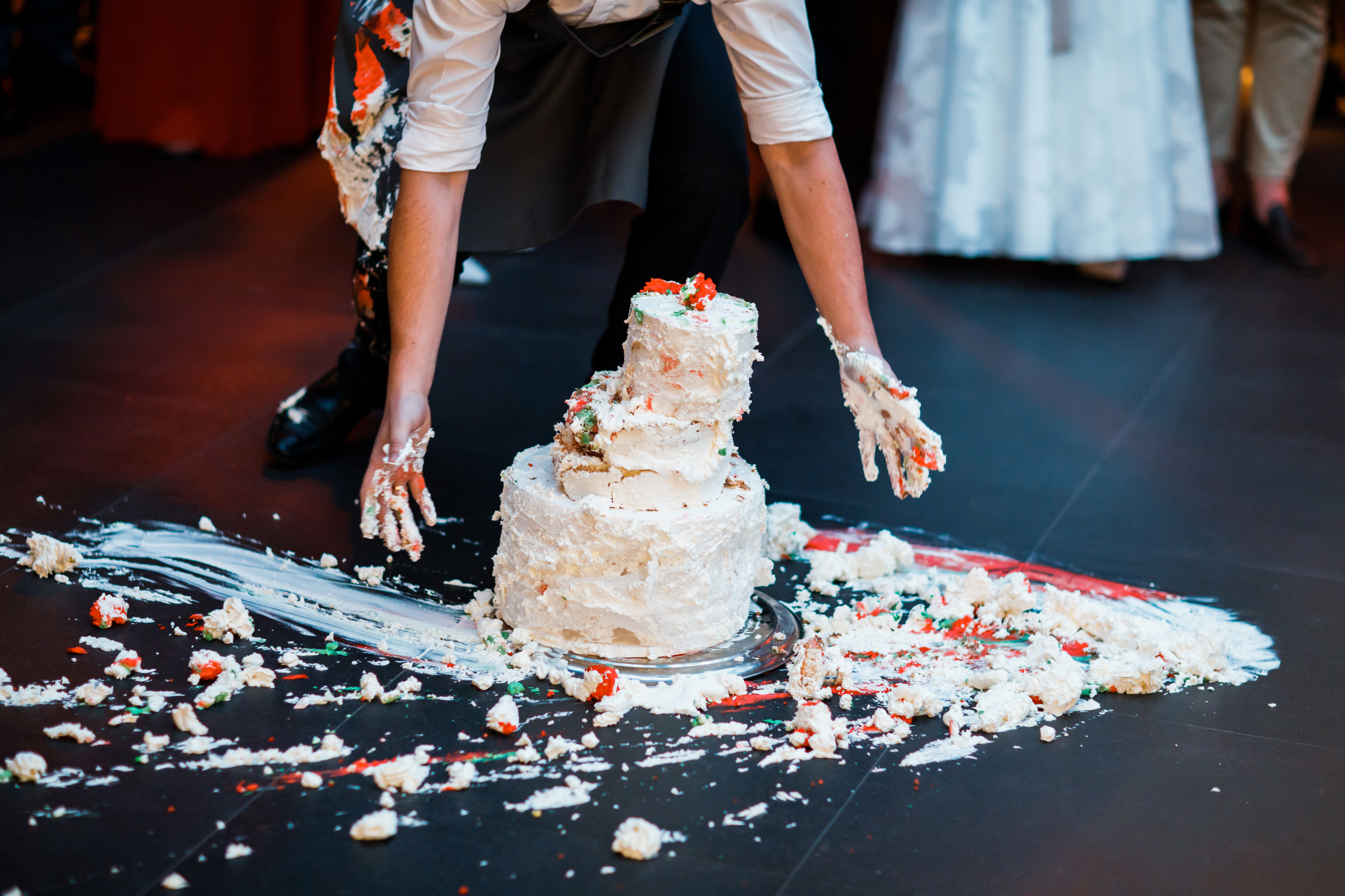 Cake dropped down | Shutterstock