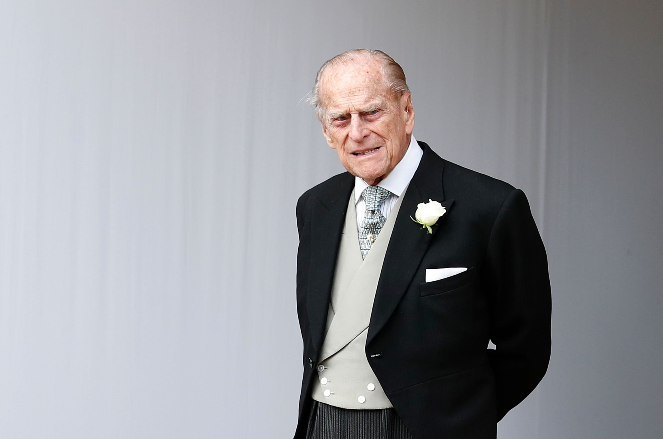 Prince Philip at the wedding of Princess Eugenie to Jack Brooksbank at St. George's Chapel on October 12, 2018. | Getty Images