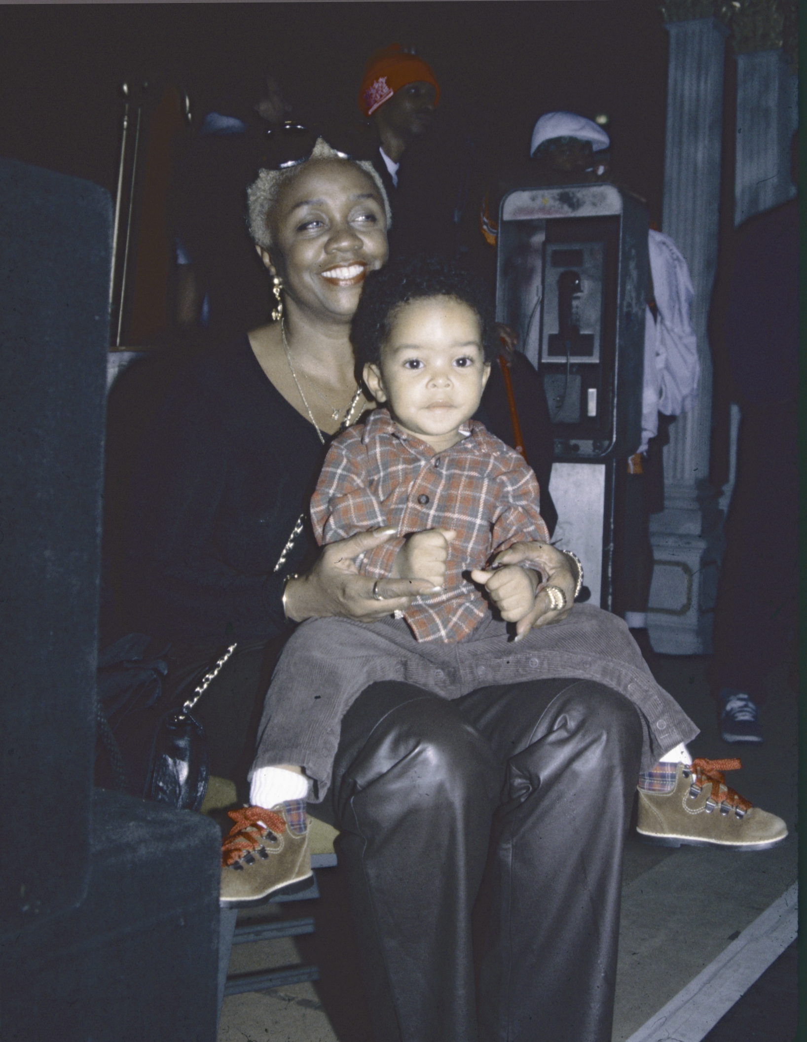 Janice and Justin Combs during the Phattest Concert in the '95' on October 29, 1995, Hampton, Virginia. | Source: Getty Images