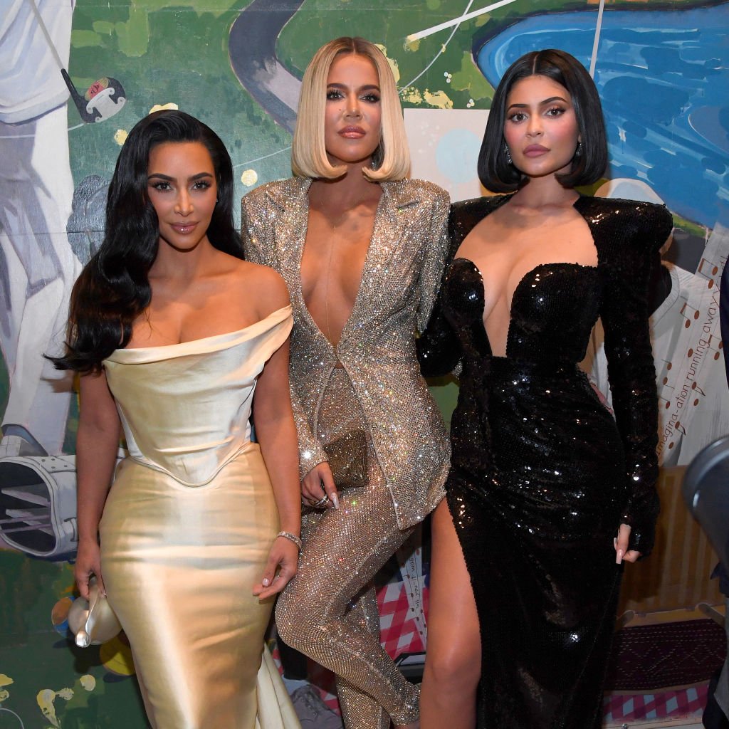 Kim Kardashian West, Khloé Kardashian, and Kylie Jenner at Sean Combs' 50th birthday bash presented by Ciroc Vodka | Photo: Getty Images