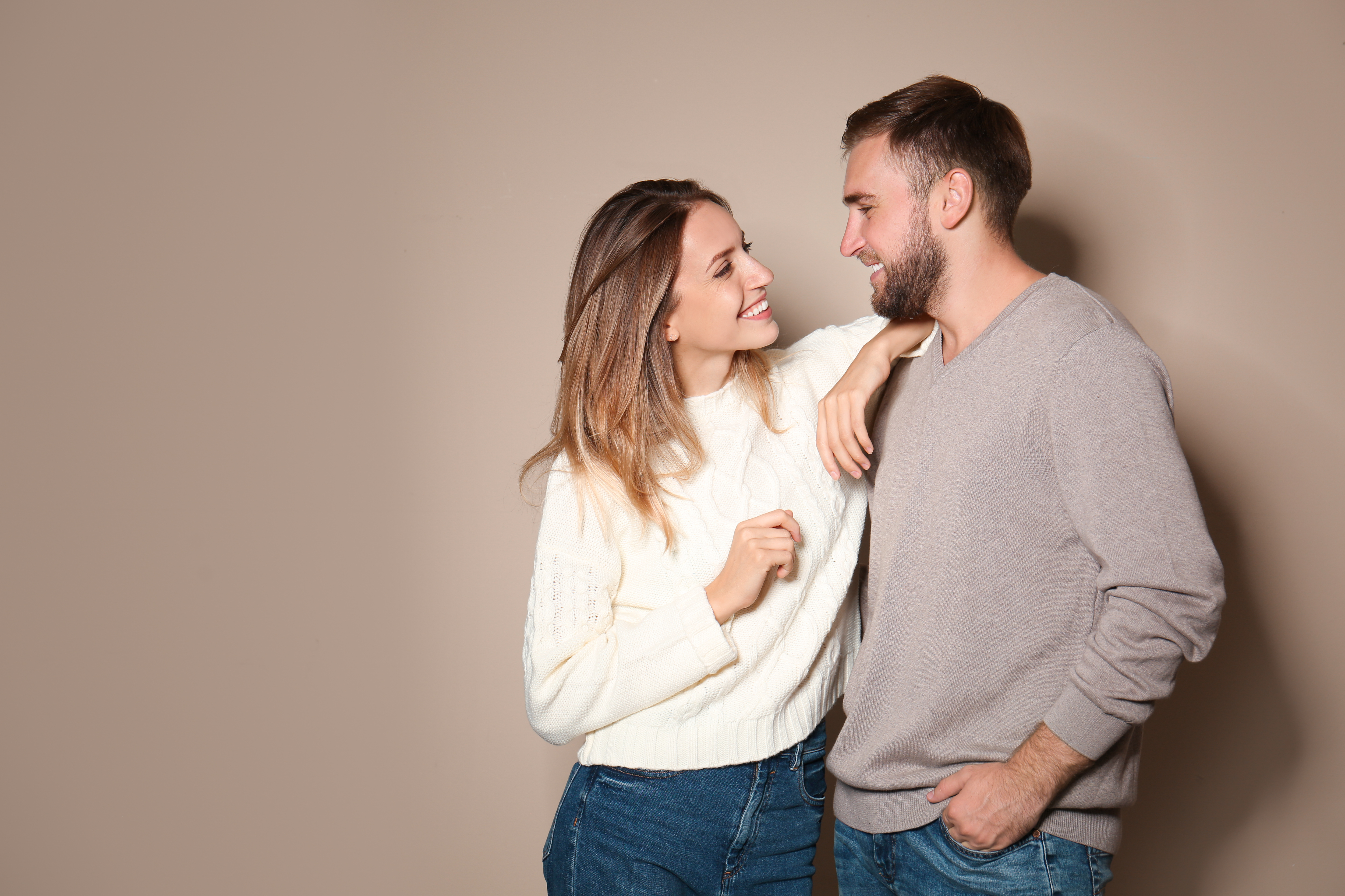 Happy man and woman | Shutterstock