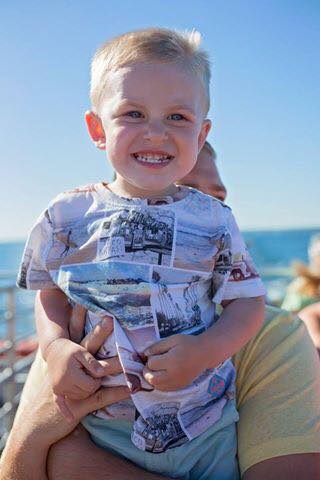 Grayson Dunham with his dad, dated August 15, 2026 | Source: Facebook/kayla.mosson