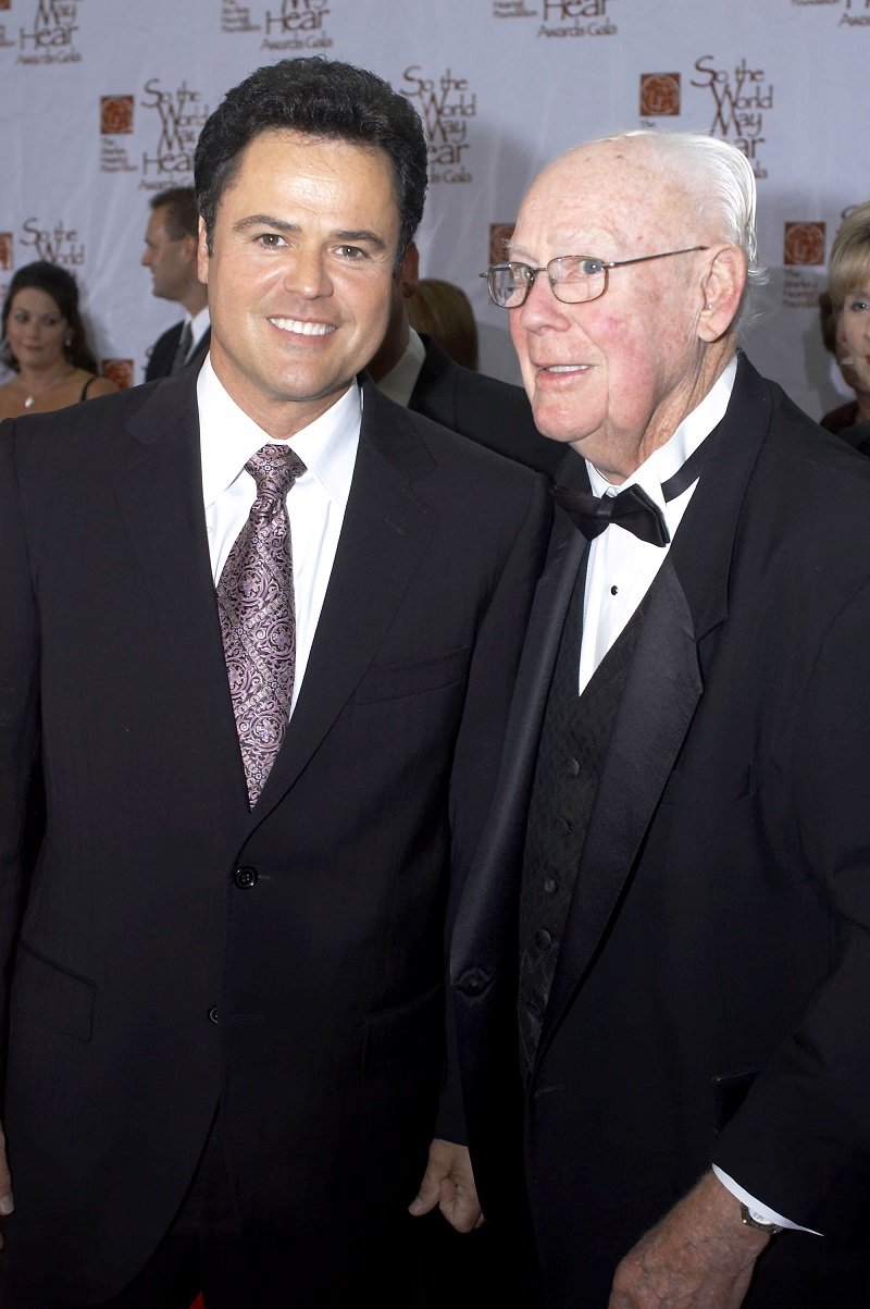 Donny and George Osmond on August 20, 2005 in St. Paul, Minnesota | Photo: Getty Images 