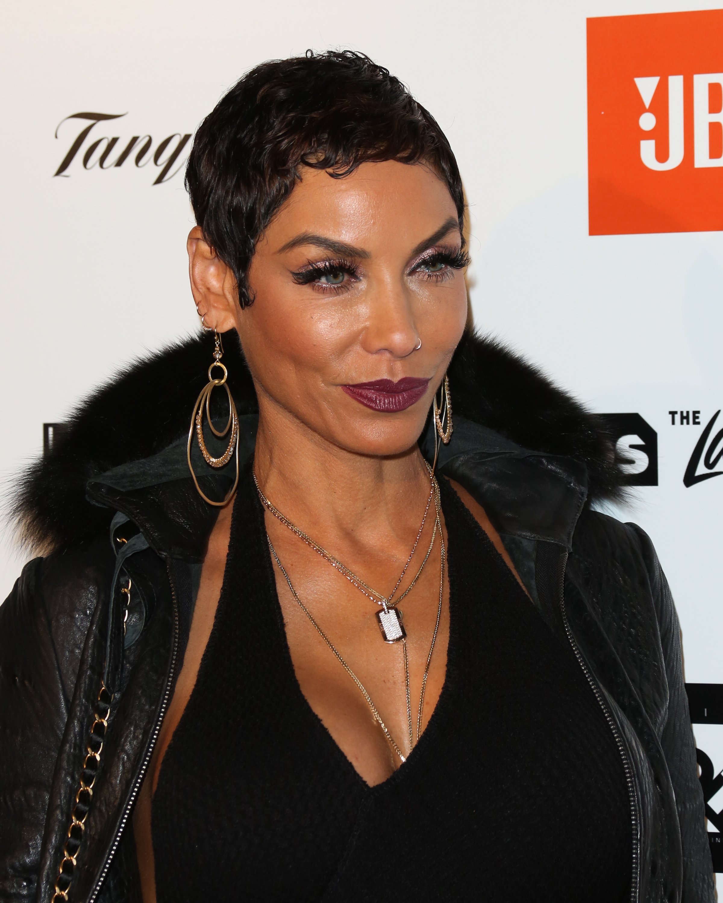 Nicole Murphy at Kenny 'The Jet' Smith's annual All-Star bash on Feb. 16, 2018 in California | Photo: Getty Images