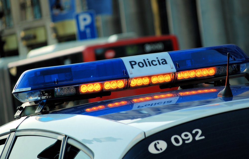 Patrulla de policía. | Imagen: Shutterstock