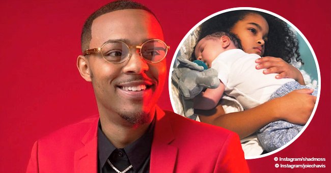 Bow Wow's ex shares photo of their curly-haired daughter taking care of her little brother