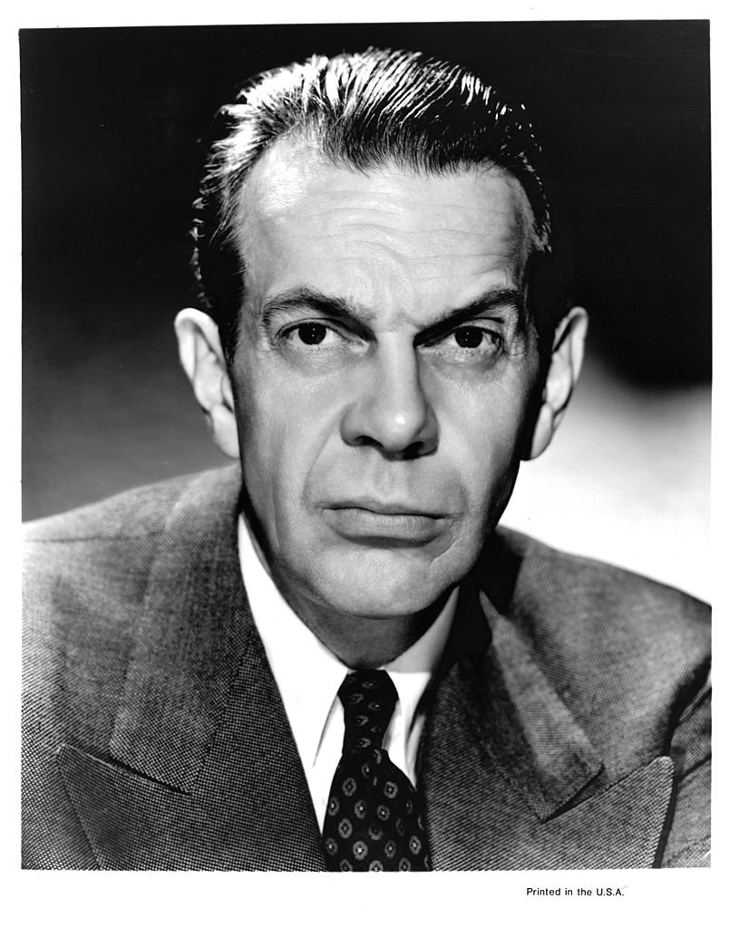 Raymond Massey in publicity portrait for the film "The Woman In The Window," circa 1944. | Photo: Getty Images