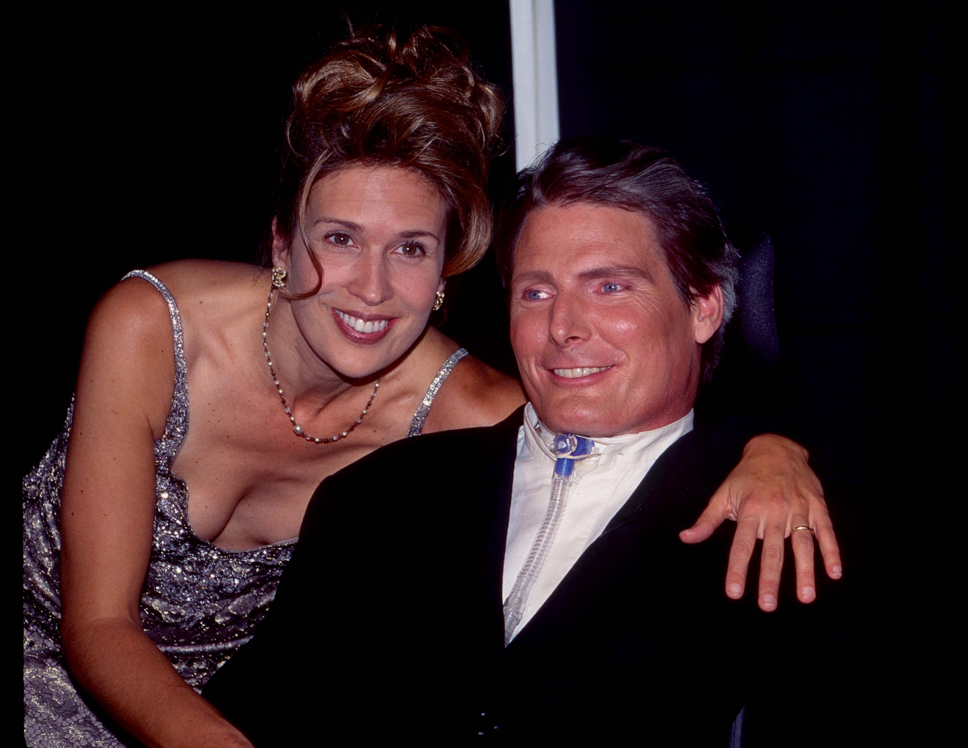 Dana and Christopher Reeve at the second annual GQ Men of the Year Awards on January 15, 1997, in New York. | Source: Getty Images