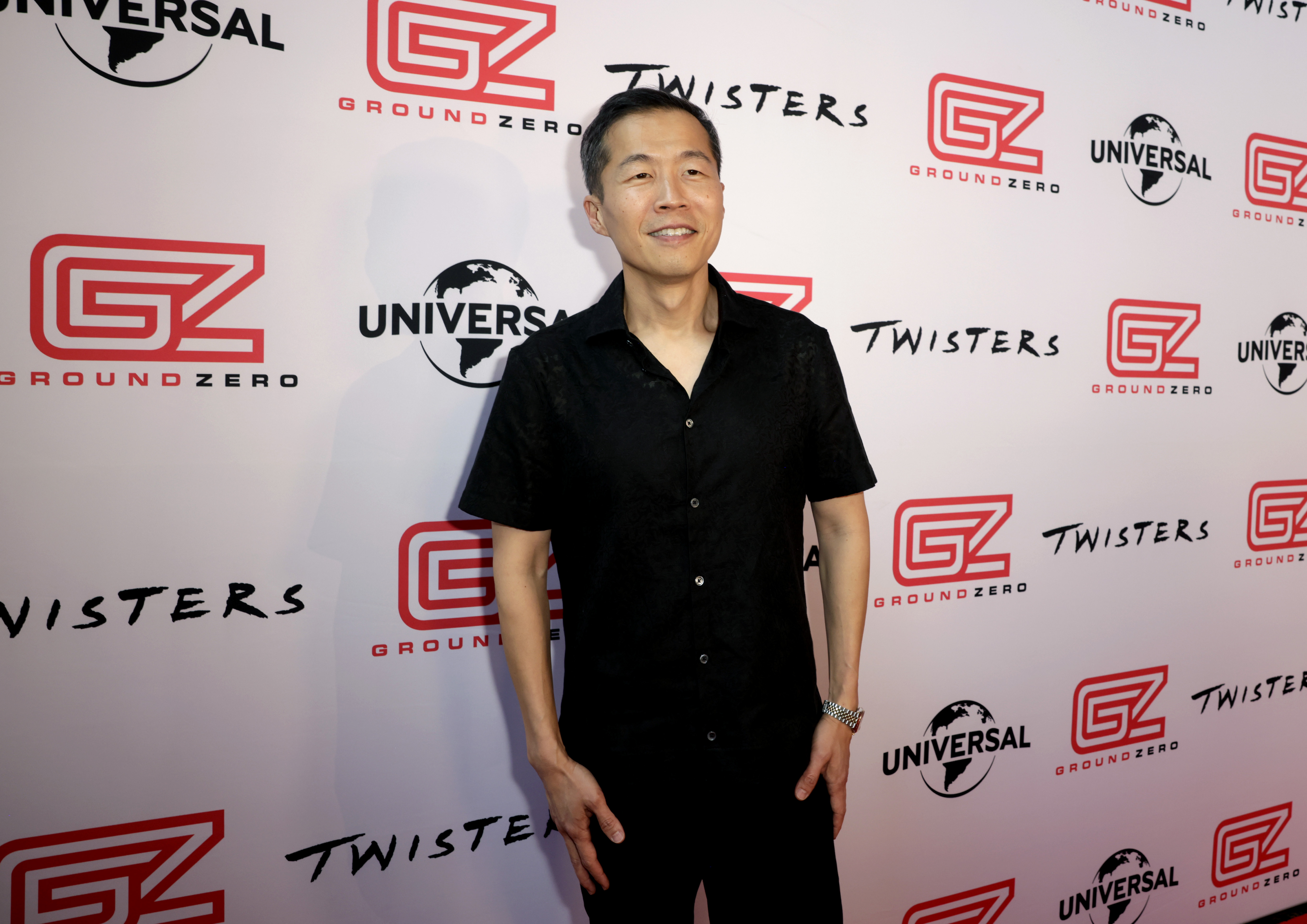 Lee Isaac Chung attends the "Twisters" Oklahoma City screening on July 15, 2024 | Source: Getty Images