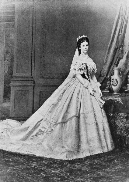 Elisabeth Amalie Eugenie (1837 - 1898), Ehefrau von Kaiser Franz Josef I. von Österreich, um 1865 | Quelle: Getty Images