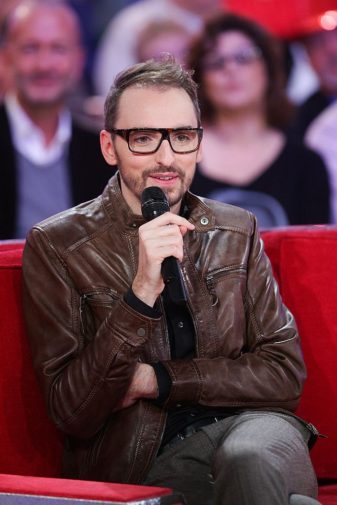 Christophe Willem en pleine émission / Source : Getty Images Christophe Willem en pleine émission / Source : Getty Images