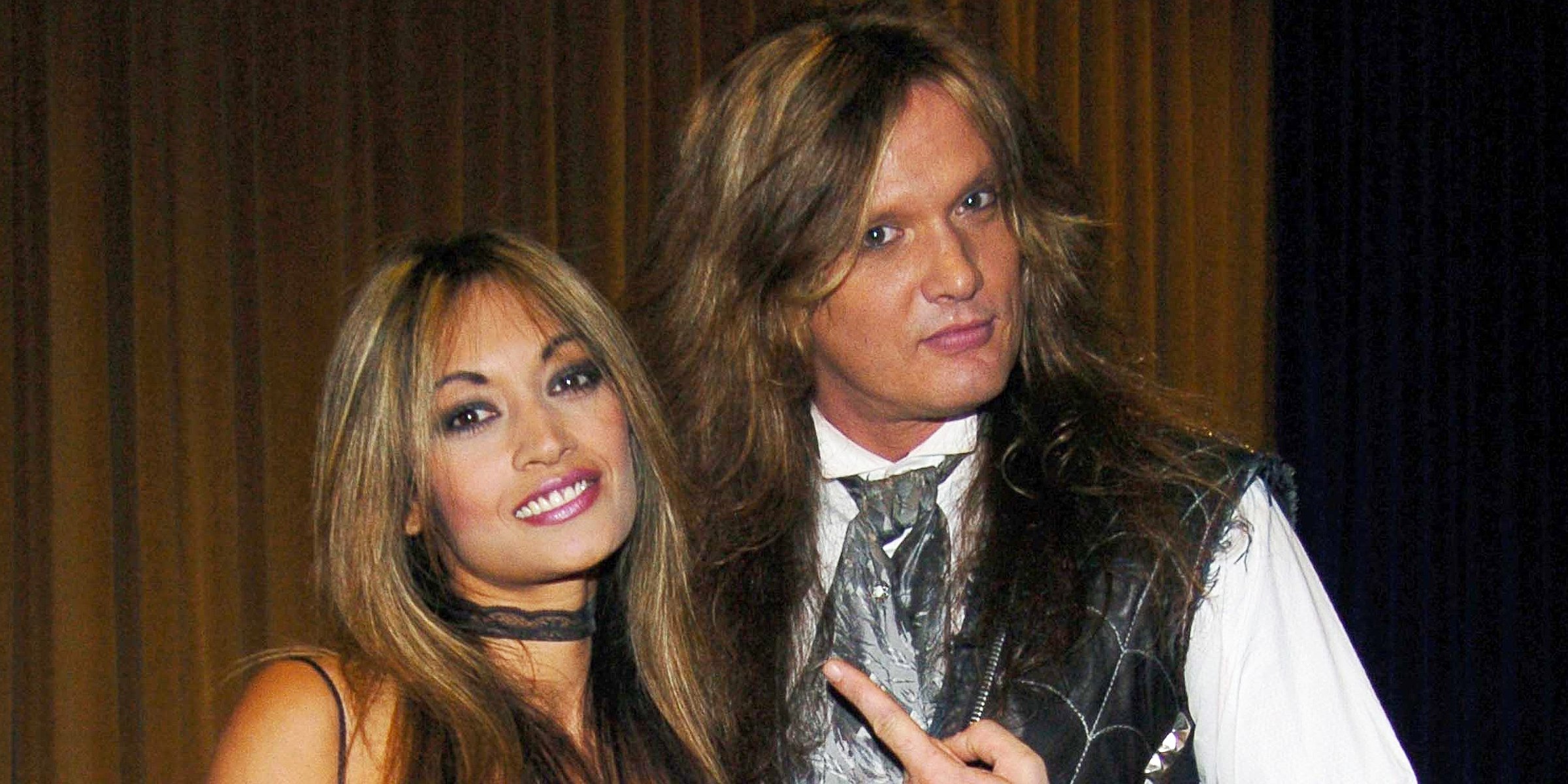 Sebastian Bach and his wife | Source: Getty Images