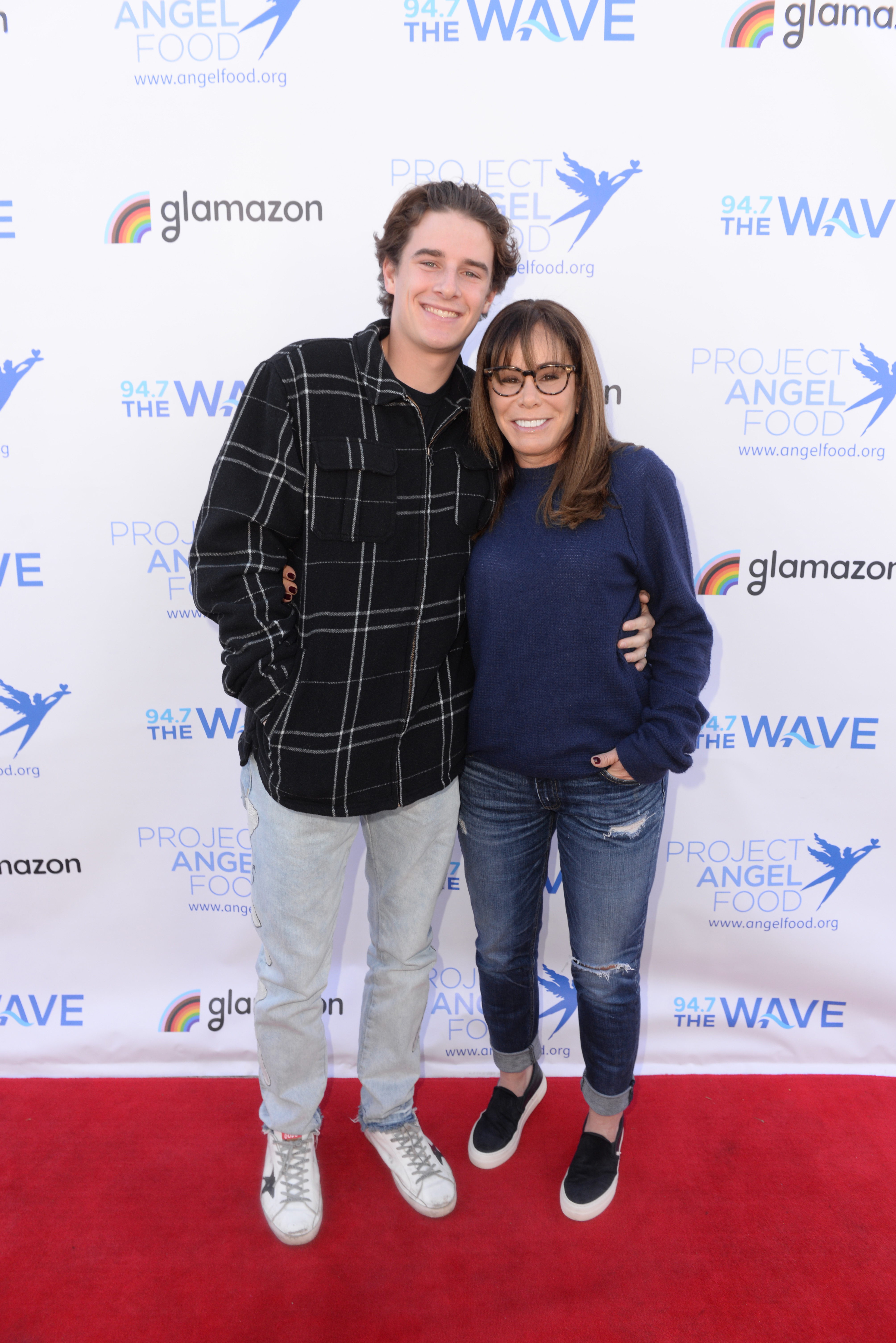 Cooper Edicott and Melissa Rivers join Project Angel Food to deliver 2,000 Thanksgiving Meals at Project Angel Food on November 25, 2021, in Los Angeles, California | Source: Getty Images