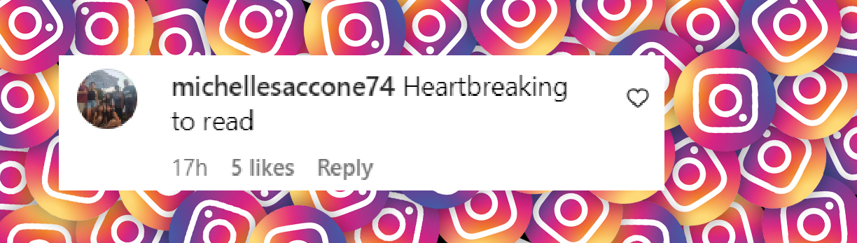 A fan's comment on Dr. Lawrence D. Piro's interview, recalling his final moments with the late actress Shannen Doherty, posted in July 2024. | Source: Instagram/people