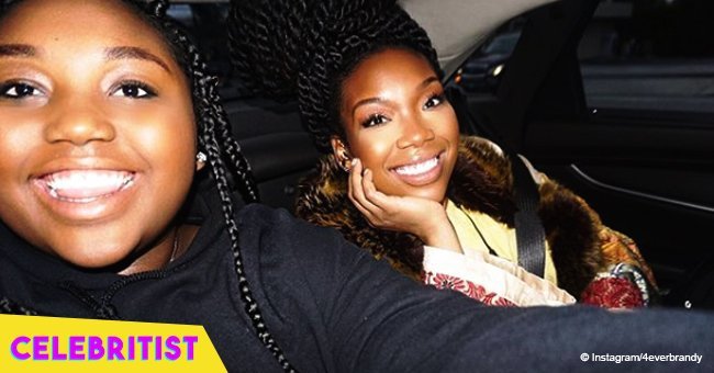 Brandy shares picture of 16-year-old daughter after cutting her hair