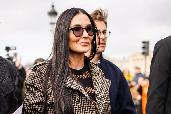 Demi Moore, pendant la Semaine de la mode de Paris - Vêtement Femme Automne/Hiver 2020/2021, le 25 février 2020 à Paris, France. | Photo : Getty Images