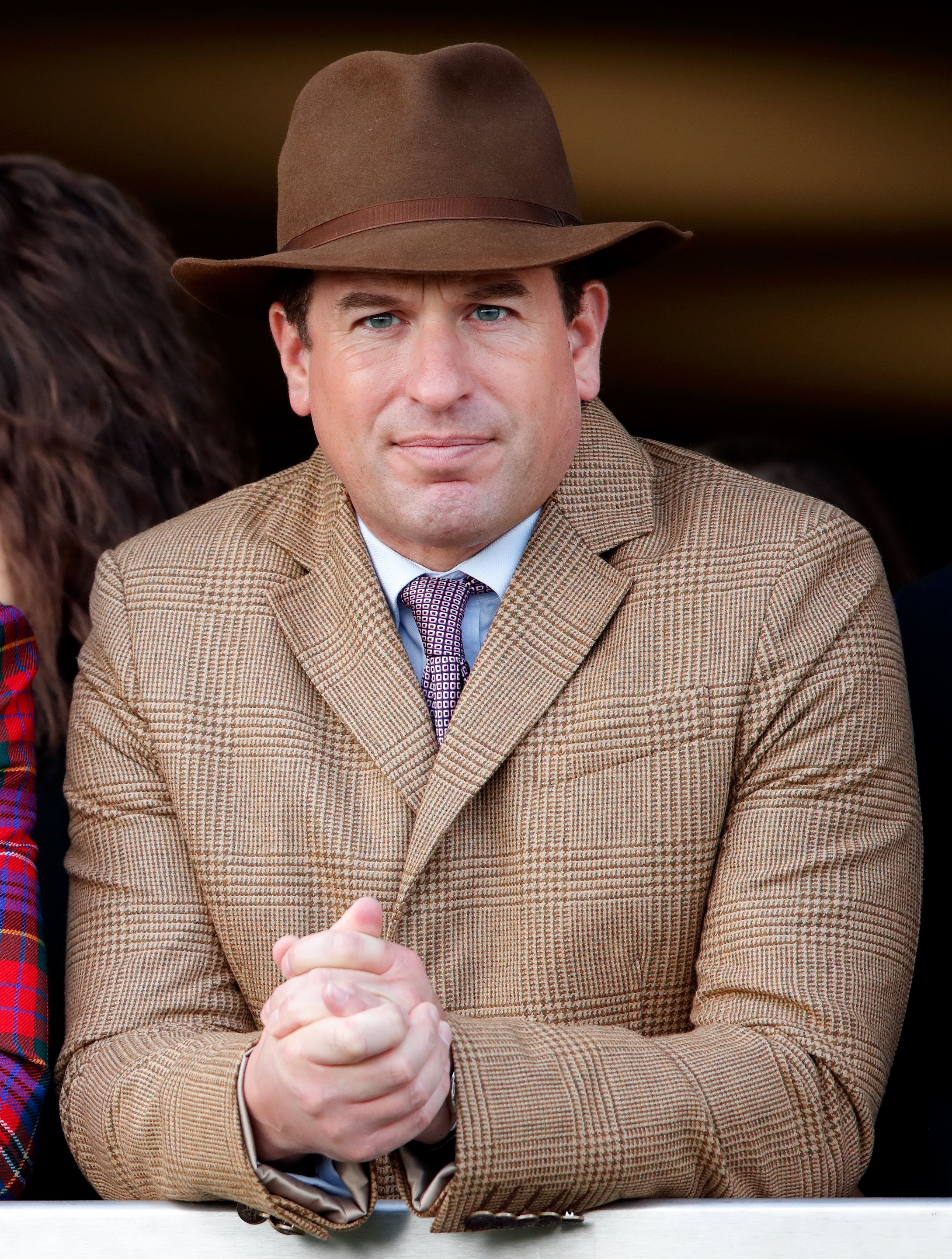 Peter Phillips attends day 4 'Gold Cup Day' of the Cheltenham Festival 2020 at Cheltenham Racecourse on March 13, 2020 in Cheltenham, England | Photo: Getty Images