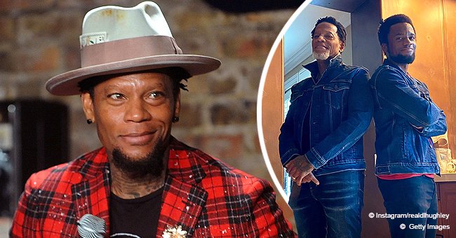 Check Out This Rare Pic of DL Hughley with His Look-Alike Son in ...
