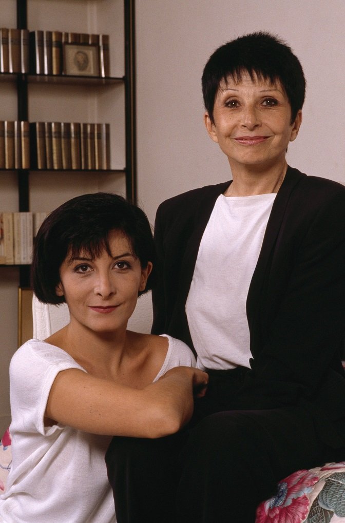 Zizi Jeanmaire et sa fille Valentine Petit | Photo : Getty Images