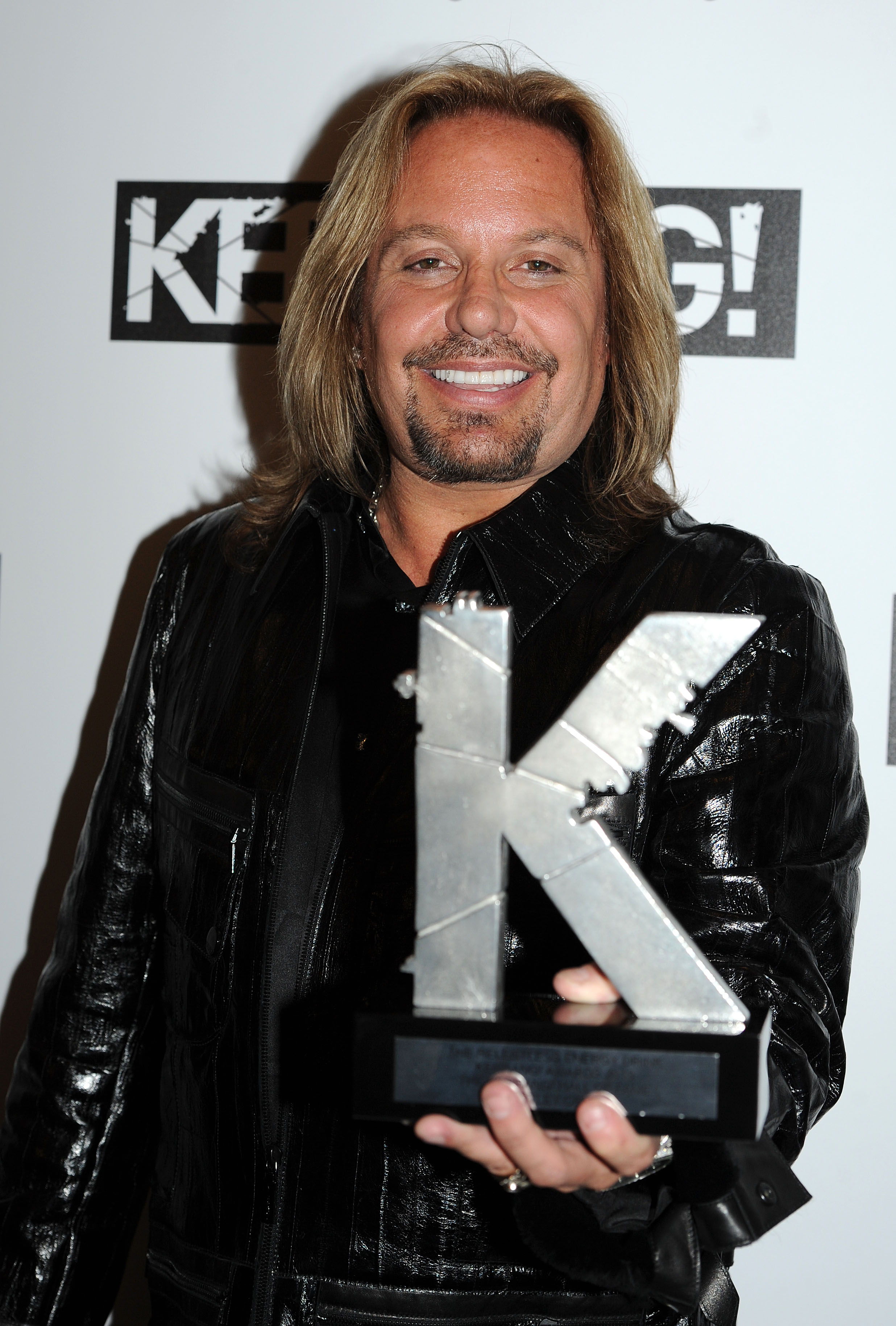 Vince Neil at the Kerrang! Awards in London, Britain on July 29, 2010 | Source: Getty Images