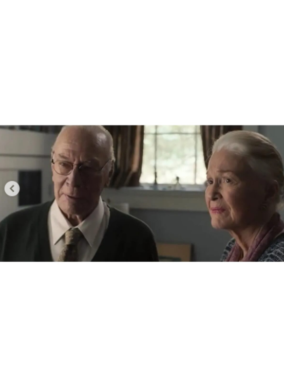 Christopher Plummer and Diane Ladd starring in "The Last Full Measure" in a post dated September 17, 2025 | Source: Instagram/rosedianeladd