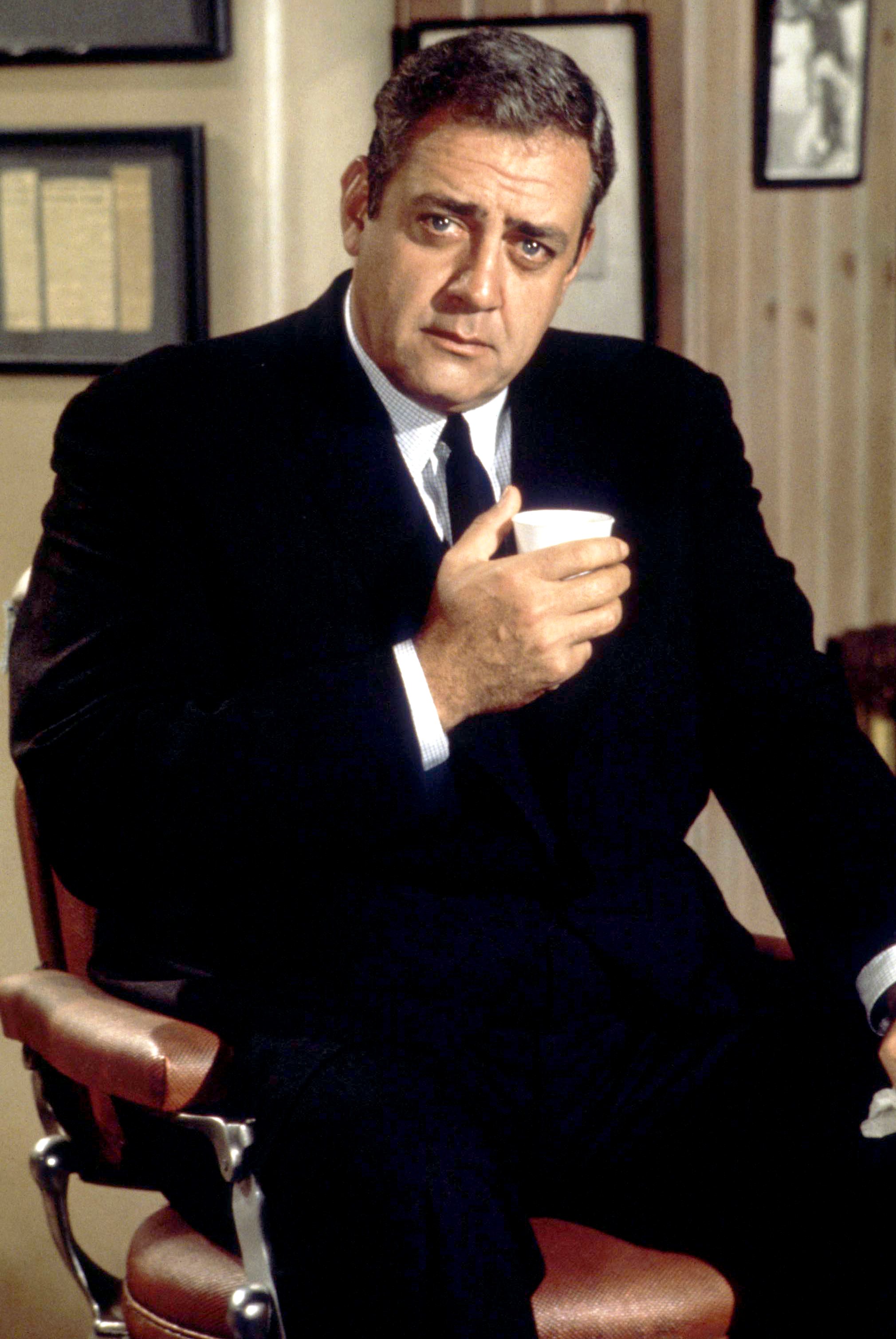 Raymond Burr as Chief of Detectives Robert T. Ironside, in the police drama "Ironside" in 1975 in Los Angeles, California. | Source: Getty Images
