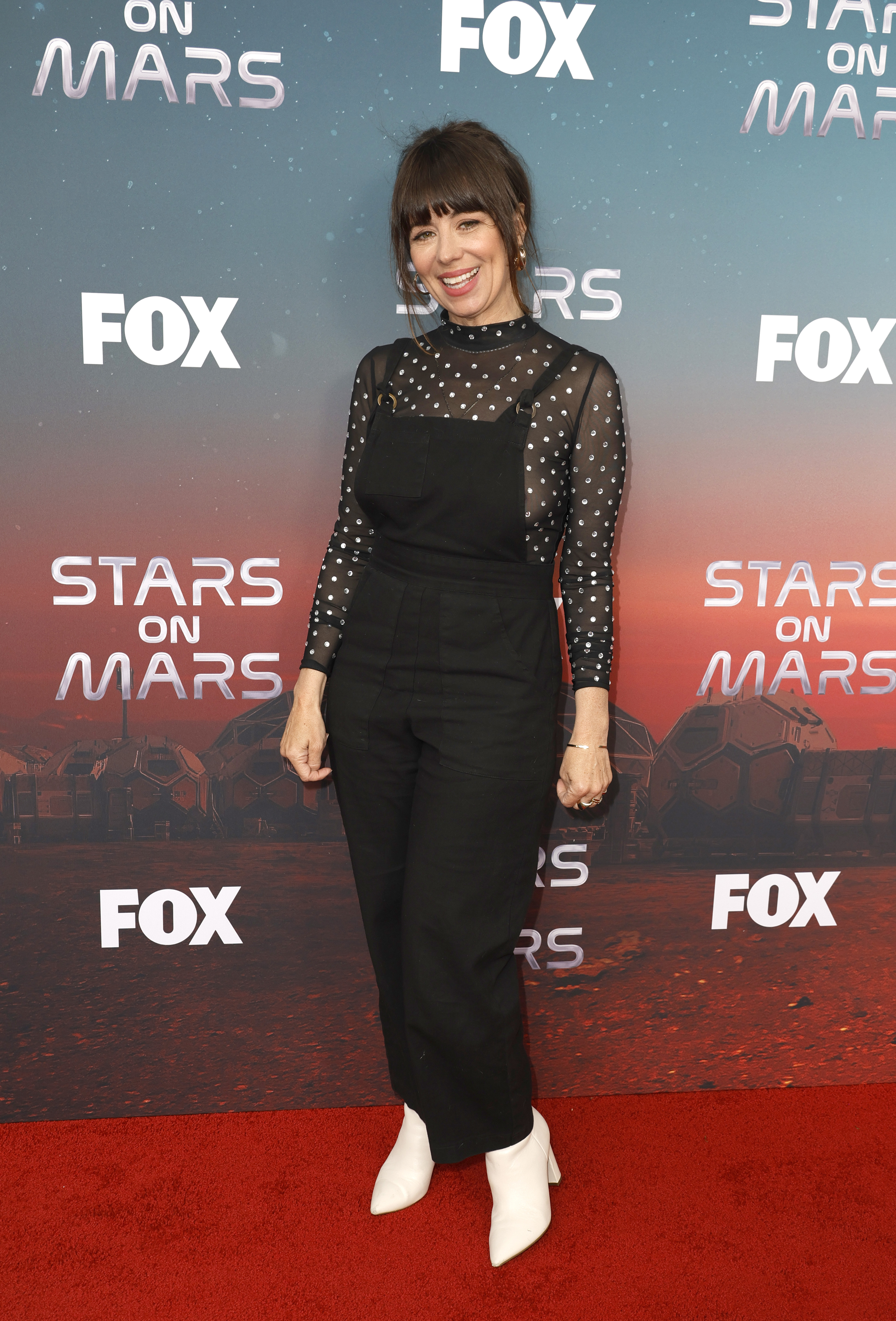 Natasha Leggero attends FOX's Stars On Mars "The Mars Bar" VIP red carpet press preview at Scum and Villainy Cantina, on June 1, 2023, in Hollywood, California. | Source: Getty Images