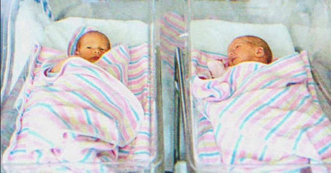 Two babies side by side | Source: Shutterstock