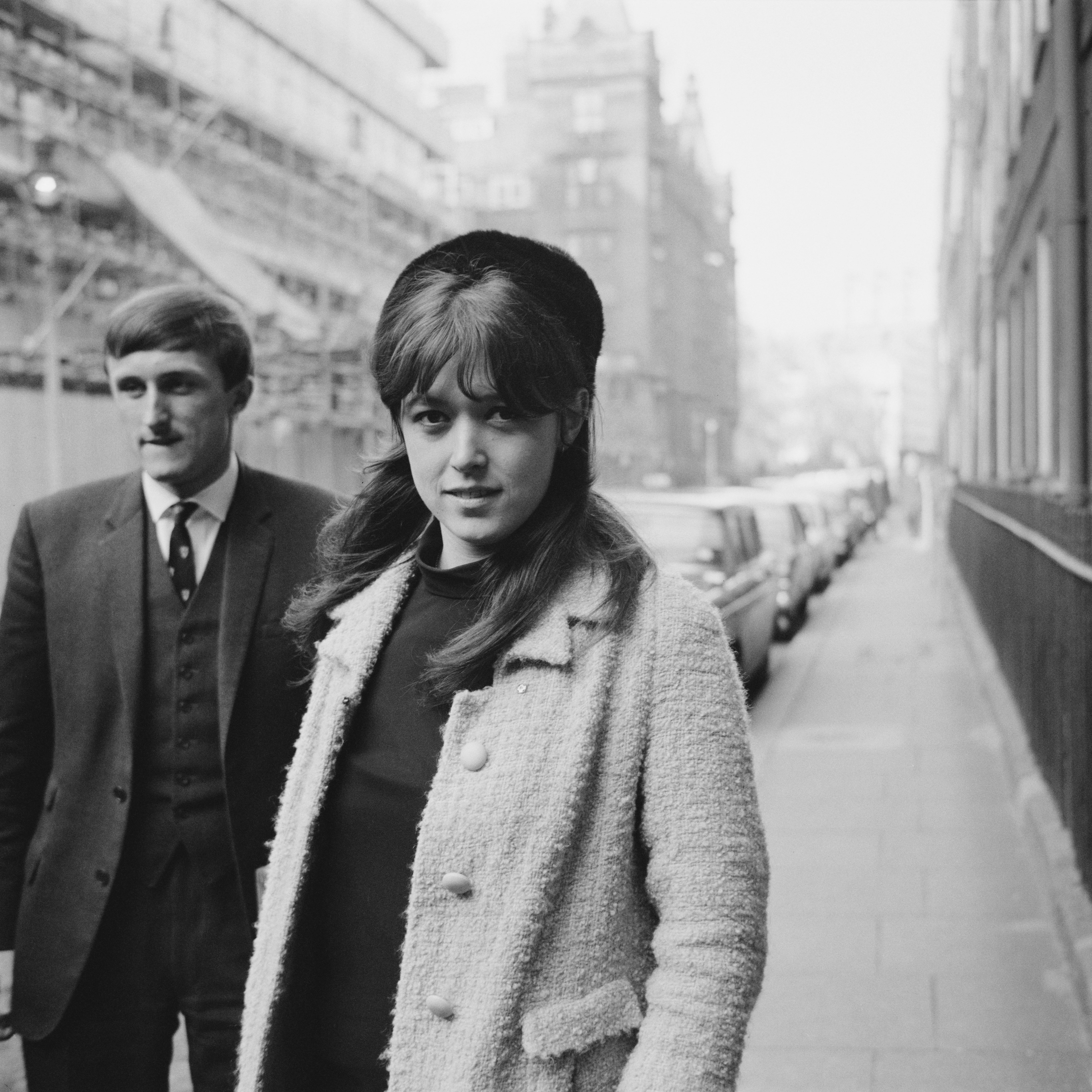 Patricia Brown, former wife of English musician Jeff Beck, is pictured after she was granted a divorce from him on November 16, 1967, in London, England | Source: Getty Images