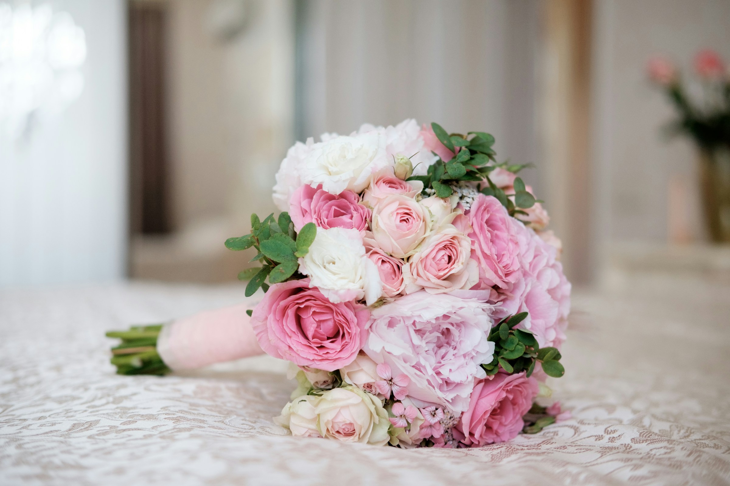 A bridal bouquet | Source: Unsplash