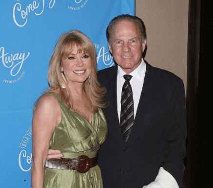 Television personality Kathie Lee Gifford (L) and husband former professional football player Frank Gifford attend the Broadway opening of Come Fly Away at the Marriot Marquis on March 25, 2010 in New York City. | Source: Getty Images