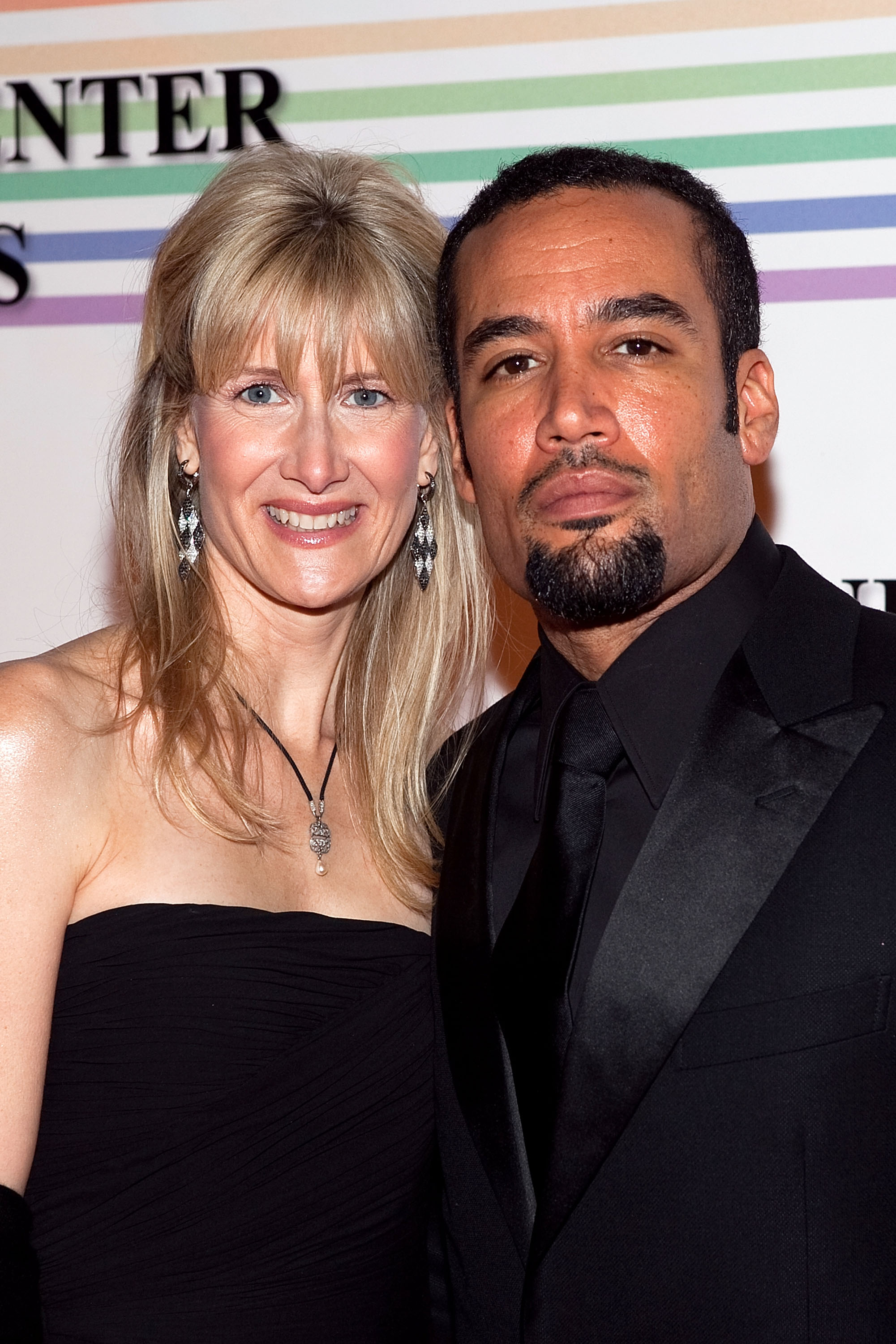 Laura Dern and Ben Harper at the 32nd Kennedy Center Honors on December 6, 2009, in Washington, DC. | Source: Getty Images