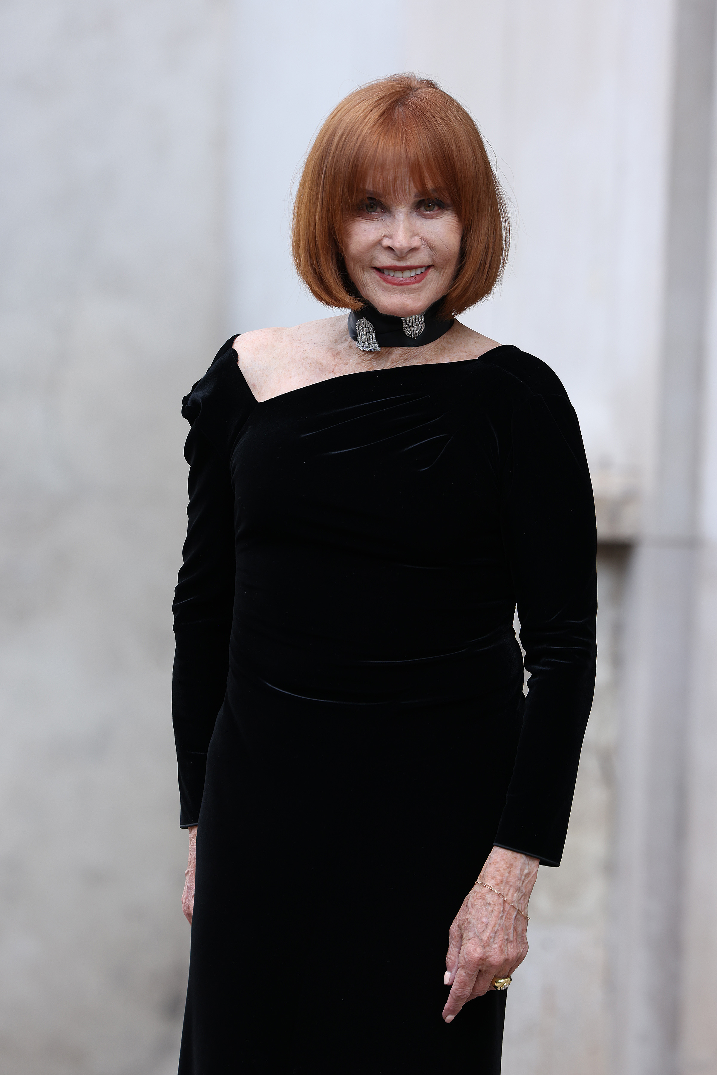 The actress attends the Giorgio Armani Prive Haute Couture Fall/Winter show on June 25, 2024, in Paris, France. | Source: Getty Images