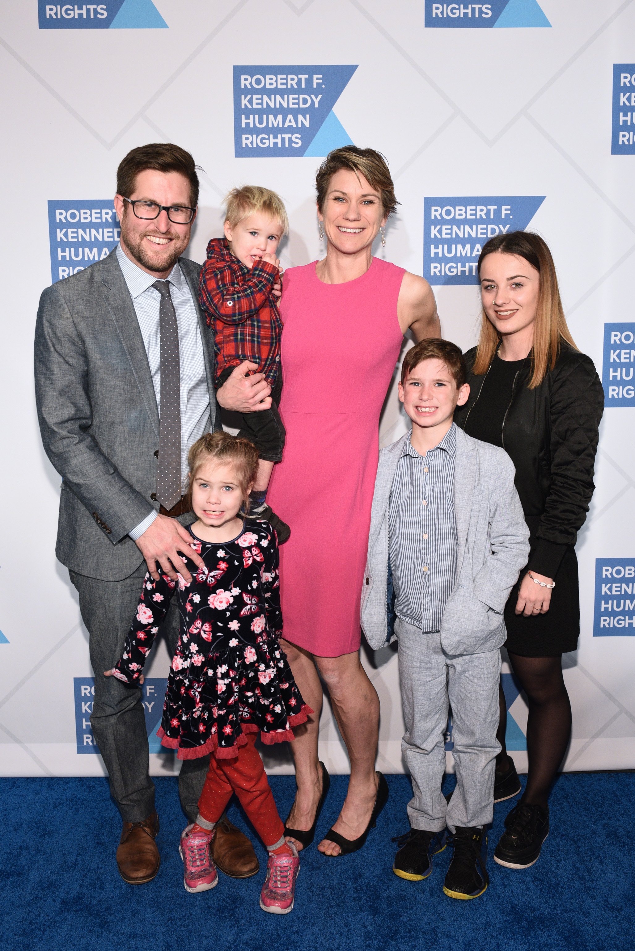 David McKean, Maeve Kennedy Townsend Mckean and family attend the Robert F. Kennedy Human Rights Hosts 2019 Ripple Of Hope Gala & Auction In NYC on December 12, 2019, in New York City. | Source: Getty Images.