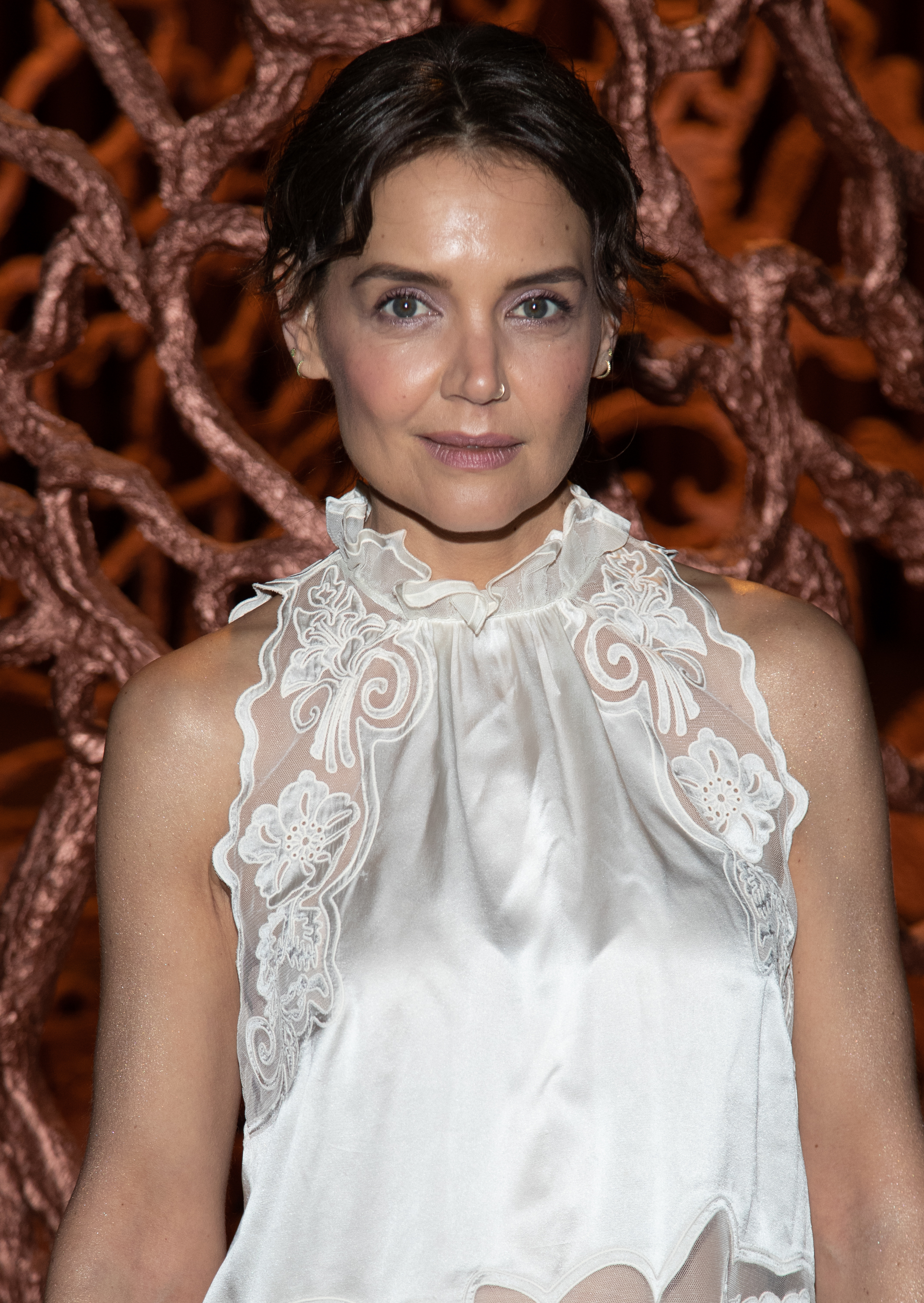 Katie Holmes at Ulla Johnson fashion show in New York on February 11, 2024 | Source: Getty Images