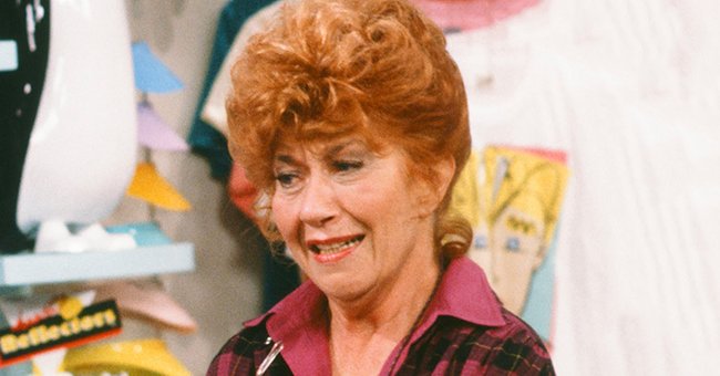 Charlotte Rae as Edna Garrett in an episode of the TV series "The Facts of Life" in November 1984. | Photo: Getty Images