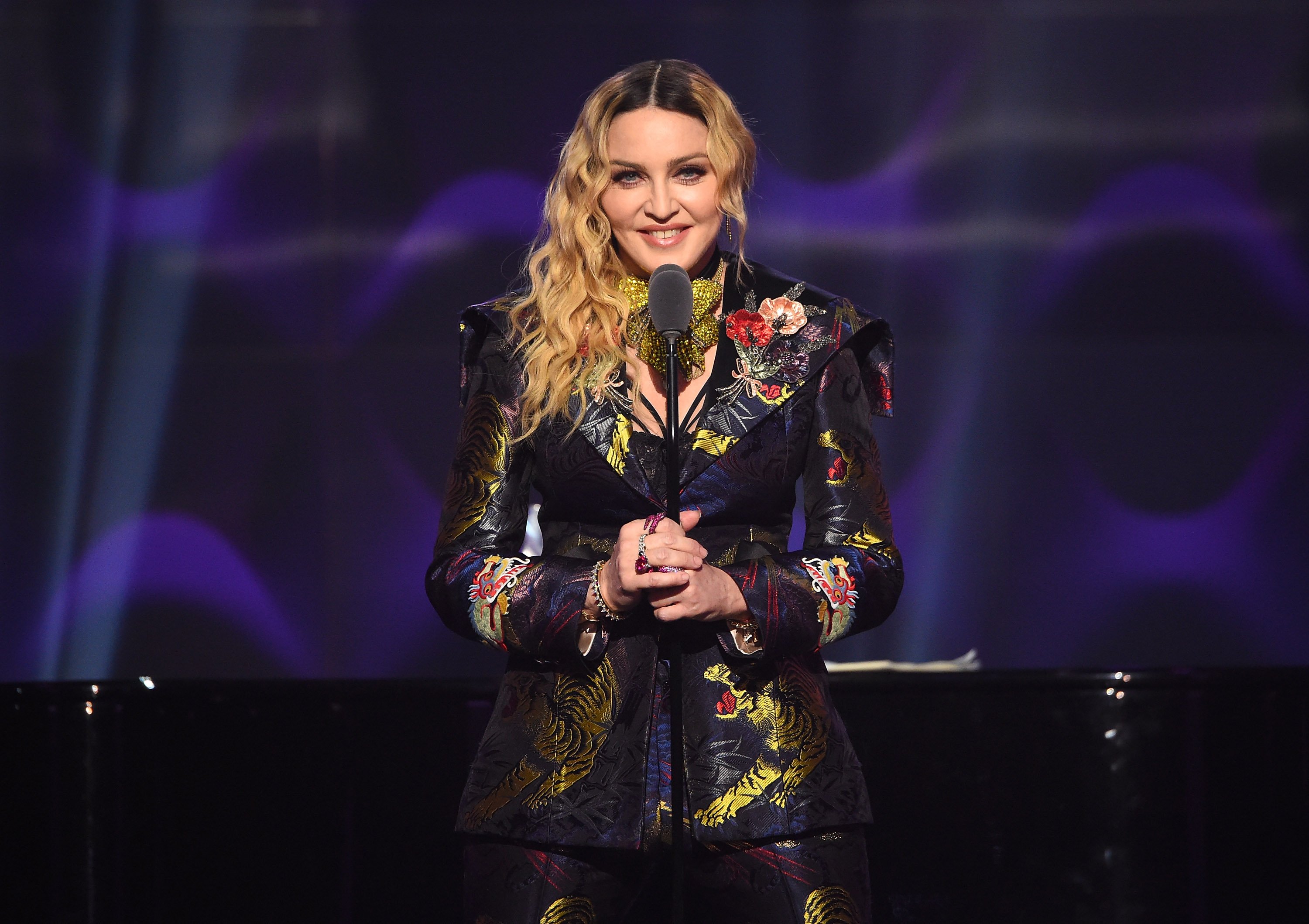 Madonna in New York in 2016. |  Source: Getty Images 