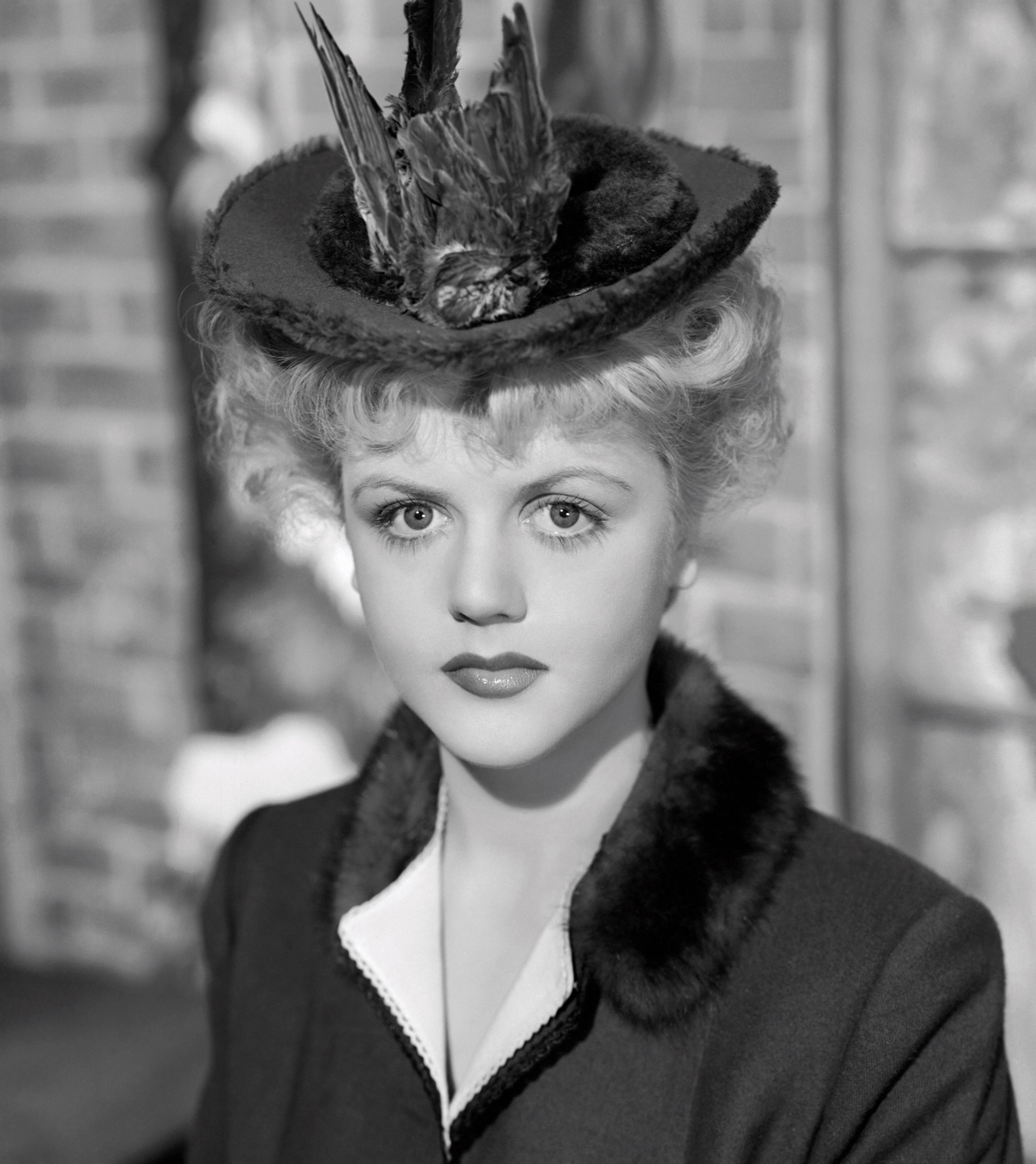 Actress Angela Lansbury in a scene from the movie 